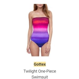 NWT Gottex One Piece Twighlight Bathing Suit size 12